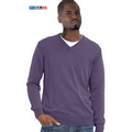Men/Unisex Long Sleeve V-Neck Pullover - Custom